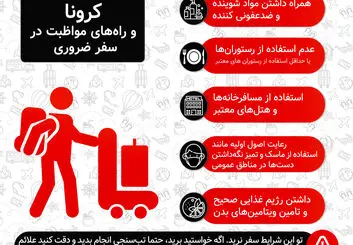 با کرونا و راه‌های مواظبت در سفر ضروری آشنا شوید