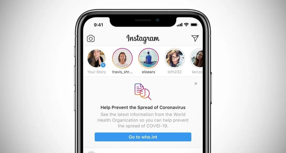 فیلترهای اینستاگرام با موضوع کرونا حذف شدند