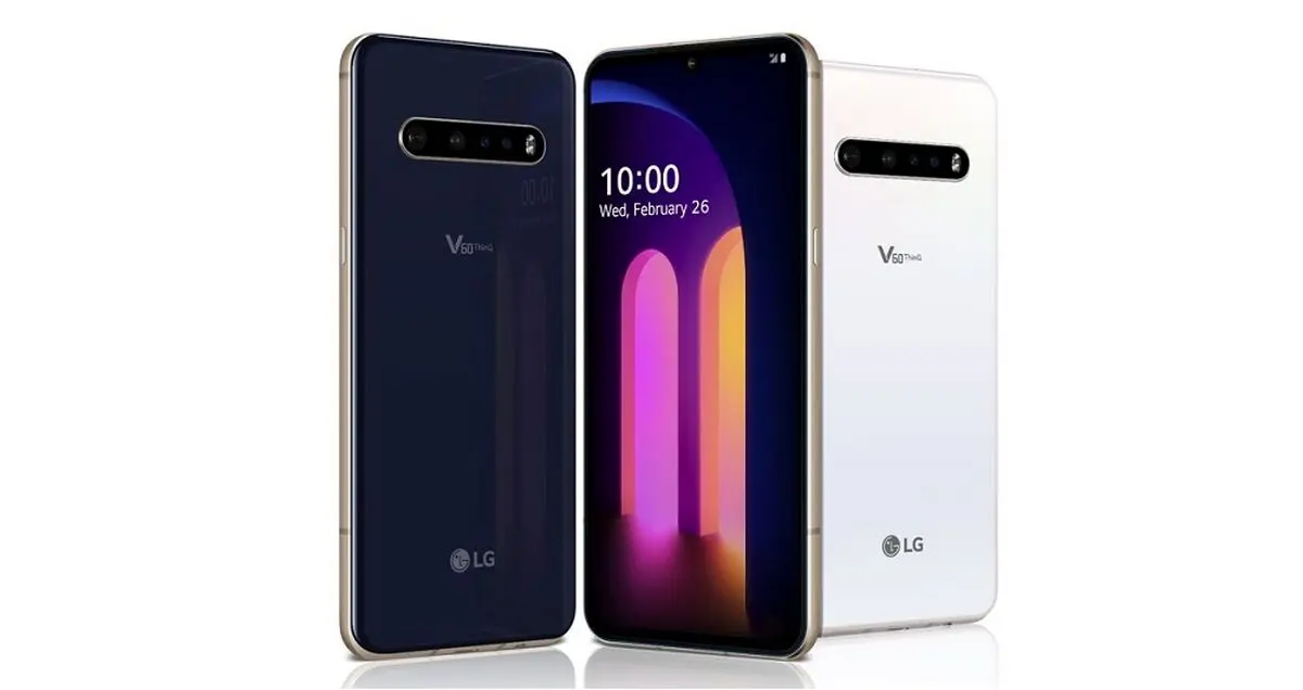 ال جی V60 ThinQ 5G به صورت رسمی معرفی شد