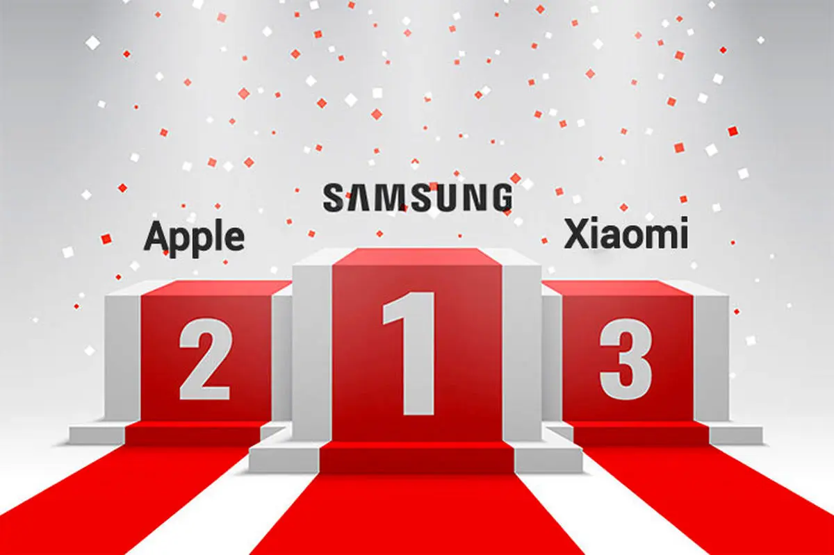شیائومی رتبه سوم را از هواوی گرفت!