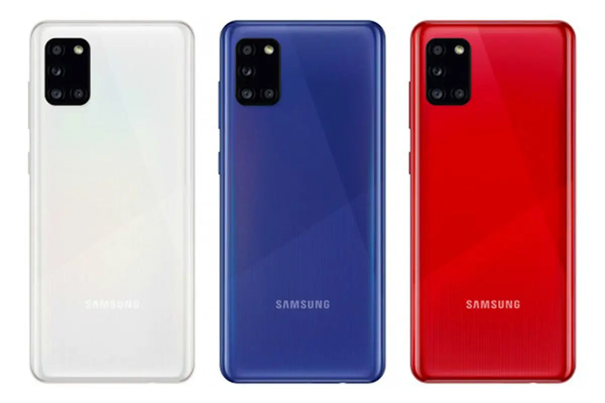 سامسونگ از گوشی میان‌رده گلکسی A31 رونمایی کرد