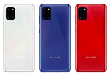 سامسونگ از گوشی میان‌رده گلکسی A31 رونمایی کرد