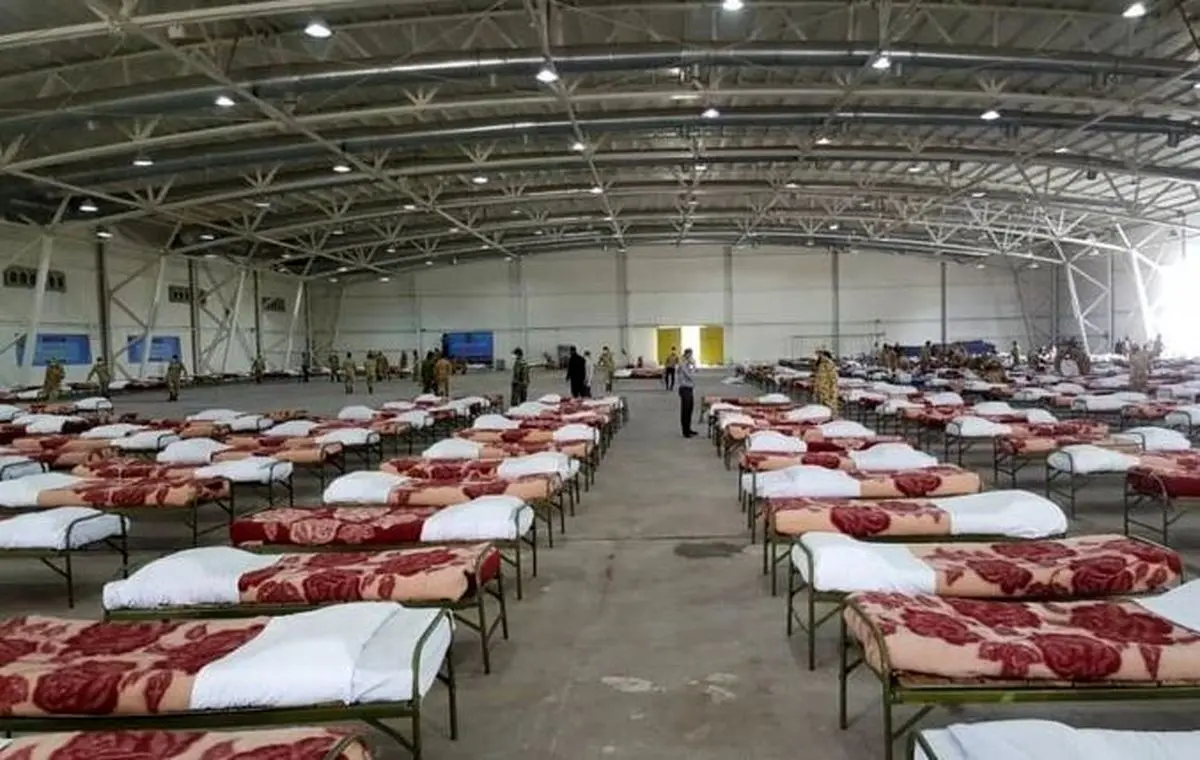 نمایشگاه بین‌المللی تهران، بیمارستانی 2 هزار تختخوابی شد