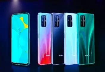 آنر 30S با پردازنده Kirin 820 5G و چهار دوربین وارد بازار شد