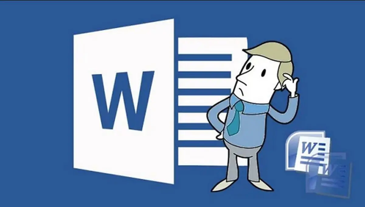 آموزش حل مشکل بهم چسبیدن کلمات و حروف در ورد (Word)