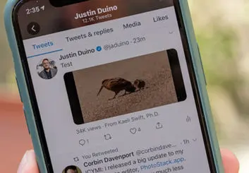 آموزش گام به گام درج ویدیوی توییتر از حساب های دیگر