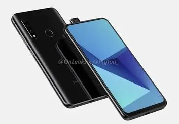 رندر گوشی جدید سامسونگ با دوربین پاپ آپ منتشر شد