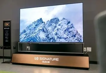 بزرگترین تلویزیون OLED جهان ؛ ال جی 88 اینچی با وضوح 8K