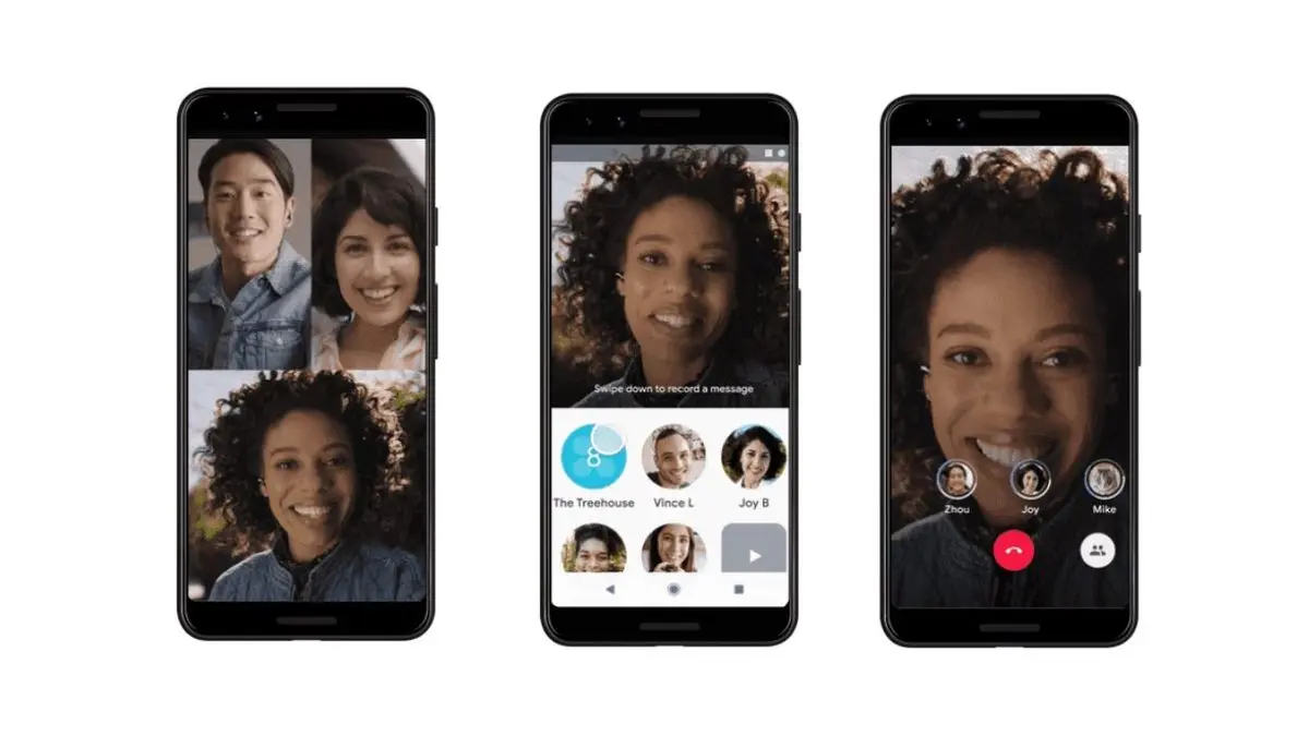 در نسخه وب اپلیکیشن Google Duo تماس ویدئویی گروهی بگیرید