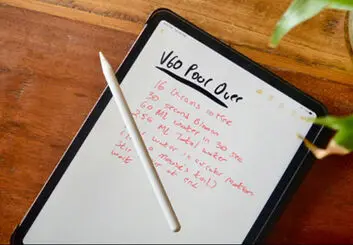 ساخت یادداشت های دستنویس به وسیله اپل پنسل در برنامه Notes
