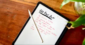 ساخت یادداشت های دستنویس به وسیله اپل پنسل در برنامه Notes