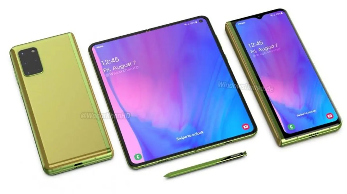 جزییات منتشر شده از پتنت سامسونگ Galaxy Fold 2