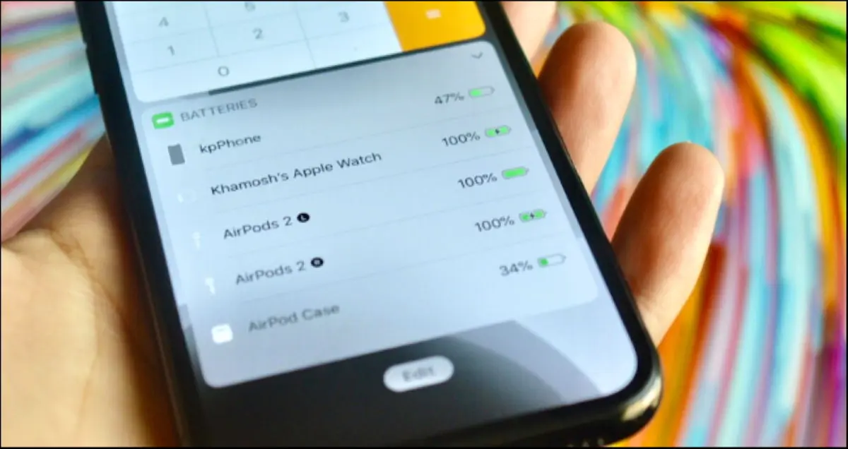 بررسی شارژ باتری AirPods روی گوشی‌های آیفون، Apple Watch و Mac
