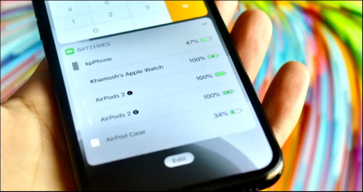 بررسی شارژ باتری AirPods روی گوشی‌های آیفون، Apple Watch و Mac