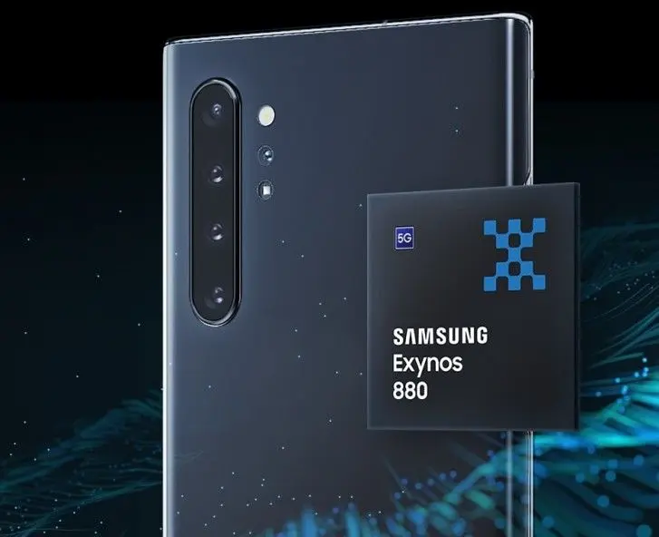سامسونگ پردازنده اگزینوس 880 میان رده با مودم داخلی 5G می‌سازد