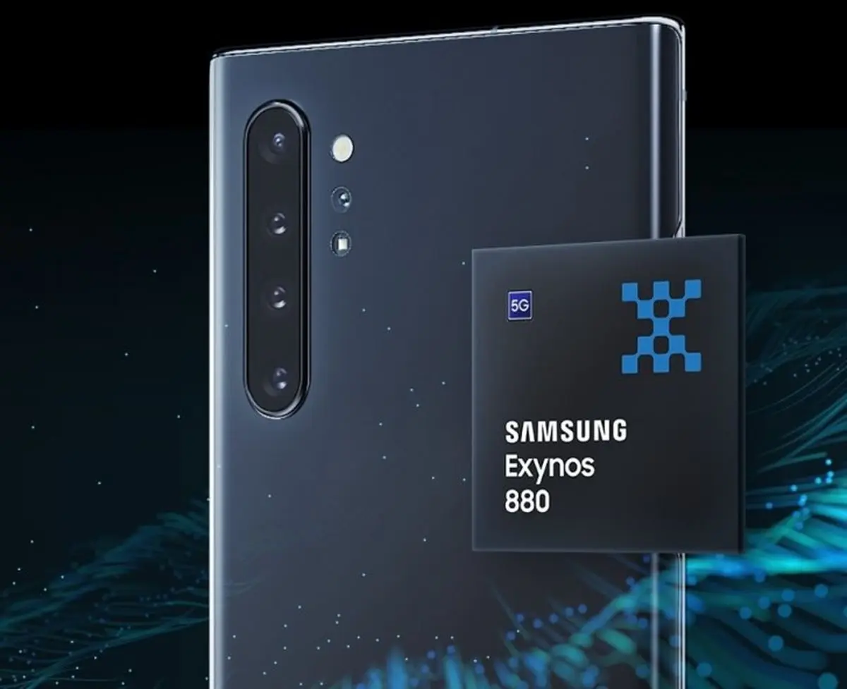 سامسونگ پردازنده اگزینوس 880 میان رده با مودم داخلی 5G می‌سازد