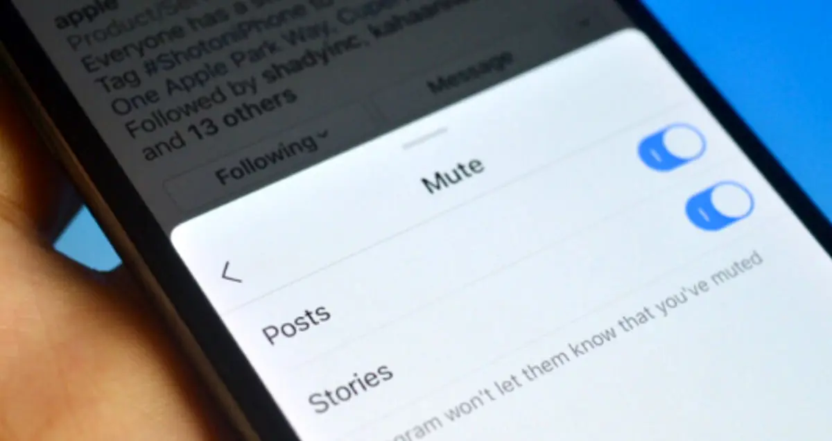 آموزش گام به گام میوت یا بی صدا کردن افراد در اینستاگرام