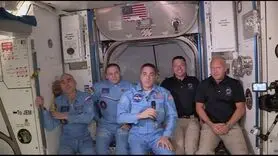 فضانوردان SpaceX به ایستگاه فضایی رسیدند