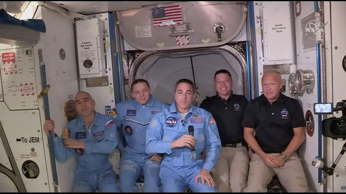 فضانوردان SpaceX به ایستگاه فضایی رسیدند