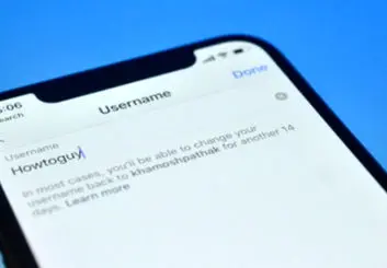 نحوه تغییر نام کاربری و نام نمایشی در اپلیکیشن اینستاگرام