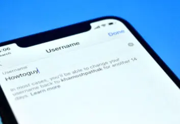 نحوه تغییر نام کاربری و نام نمایشی در اپلیکیشن اینستاگرام