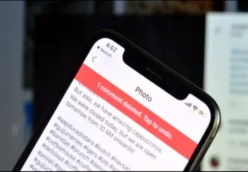 آموزش پاک کردن کامنت‌ها در اینستاگرام