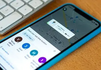 اشتراک گذاری موقعیت مکانی در UI گوگل مپ به‌روز می شود