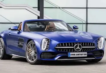 باز طراحی خودروی مرسدس 300SL روی بستر AMG GT