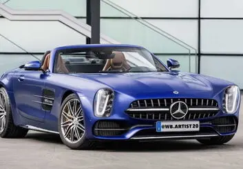 باز طراحی خودروی مرسدس 300SL روی بستر AMG GT