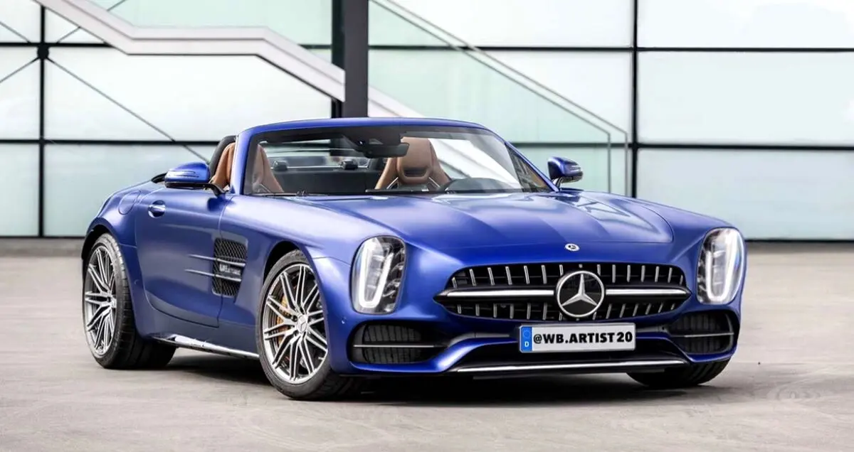 باز طراحی خودروی مرسدس 300SL روی بستر AMG GT