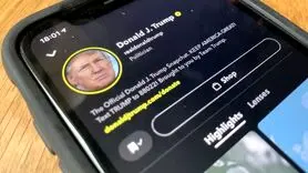 حذف حساب کاربری ترامپ از اپلیکیشن اسنپ چت