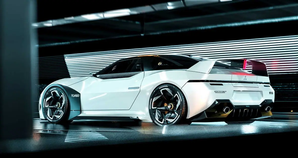 انتشار تصاویر جدید از رندر خودرو میتسوبیشی 4000GT