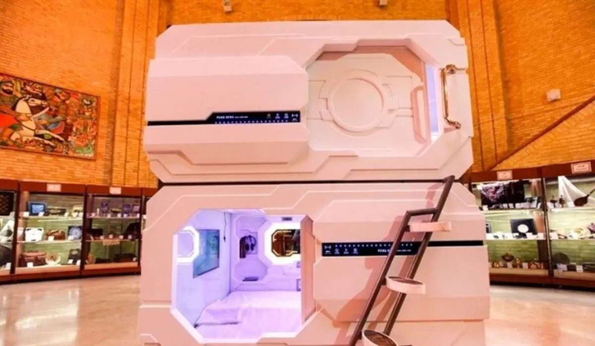 رونمایی از هتل های کپسولی برای اولین بار در ایران