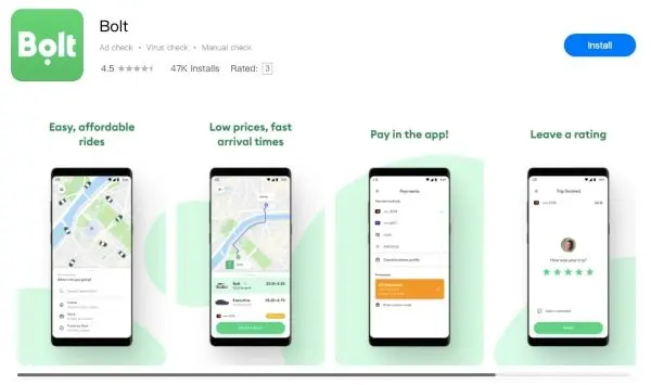 هواوی اپلیکیشن مشابه اوبر در اروپا را به AppGallery اضافه کرد