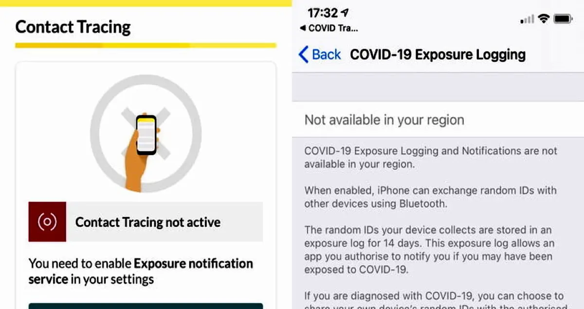 غیرفعال شدن اپلیکیشن‌های اروپایی ردیابی ویروس کرونا در سیستم‌عامل iOS 14