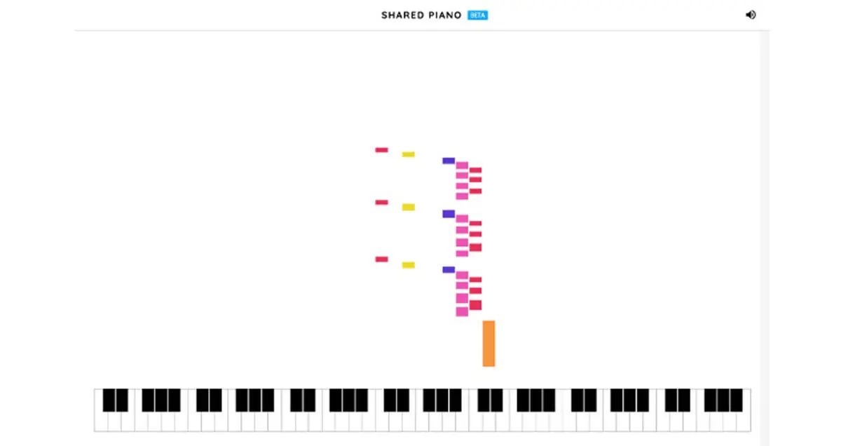 با نسخه آزمایشی Shared Piano کروم با دوستان خود پیانو بزنید
