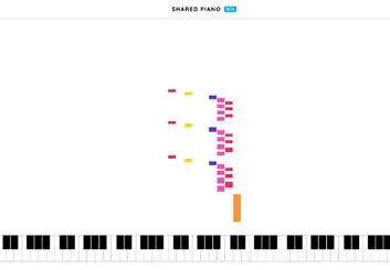 با نسخه آزمایشی Shared Piano کروم با دوستان خود پیانو بزنید