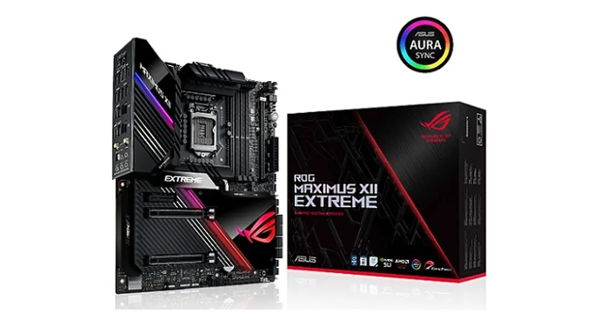 بررسی ویدئویی مادربرد ROG maximus 12 extreme ایسوس