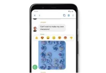 اضافه شدن قابلیت واکنش با ایموجی به پیام‌رسان Messages در اندروید