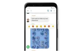 اضافه شدن قابلیت واکنش با ایموجی به پیام‌رسان Messages در اندروید