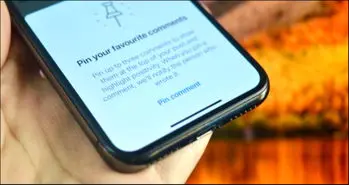پین کردن کامنت‌ها در اینستاگرام در سیستم‌عامل iOS و اندروید