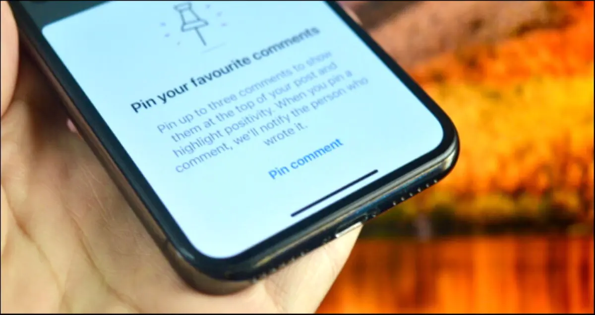 پین کردن کامنت‌ها در اینستاگرام در سیستم‌عامل iOS و اندروید