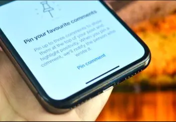 پین کردن کامنت‌ها در اینستاگرام در سیستم‌عامل iOS و اندروید