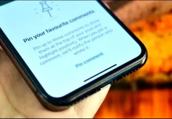 پین کردن کامنت‌ها در اینستاگرام در سیستم‌عامل iOS و اندروید