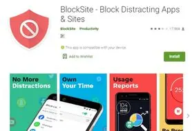 اپلیکیشن BlockSite اندروید برای کاهش اعتیاد به شبکه‌های اجتماعی