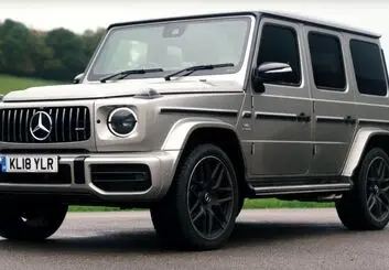اینکاس از مدل زره‌پوش مرسدس AMG G63 رونمایی کرد