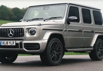 اینکاس از مدل زره‌پوش مرسدس AMG G63 رونمایی کرد