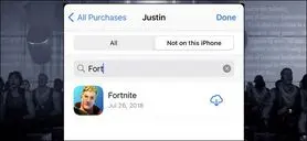 آموزش نصب مجدد بازی Fortnite روی آیفون و آیپد