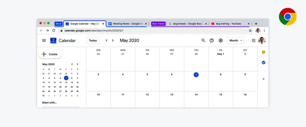 ابزار جدید گوگل کروم برای مدیریت بهتر Tabها
