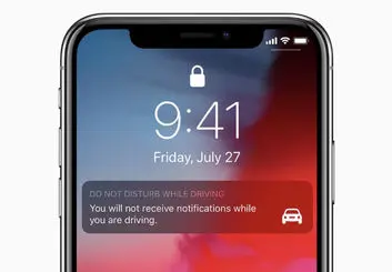 چگونه “Do not disturb while driving” را در آیفون غیرفعال کنیم؟